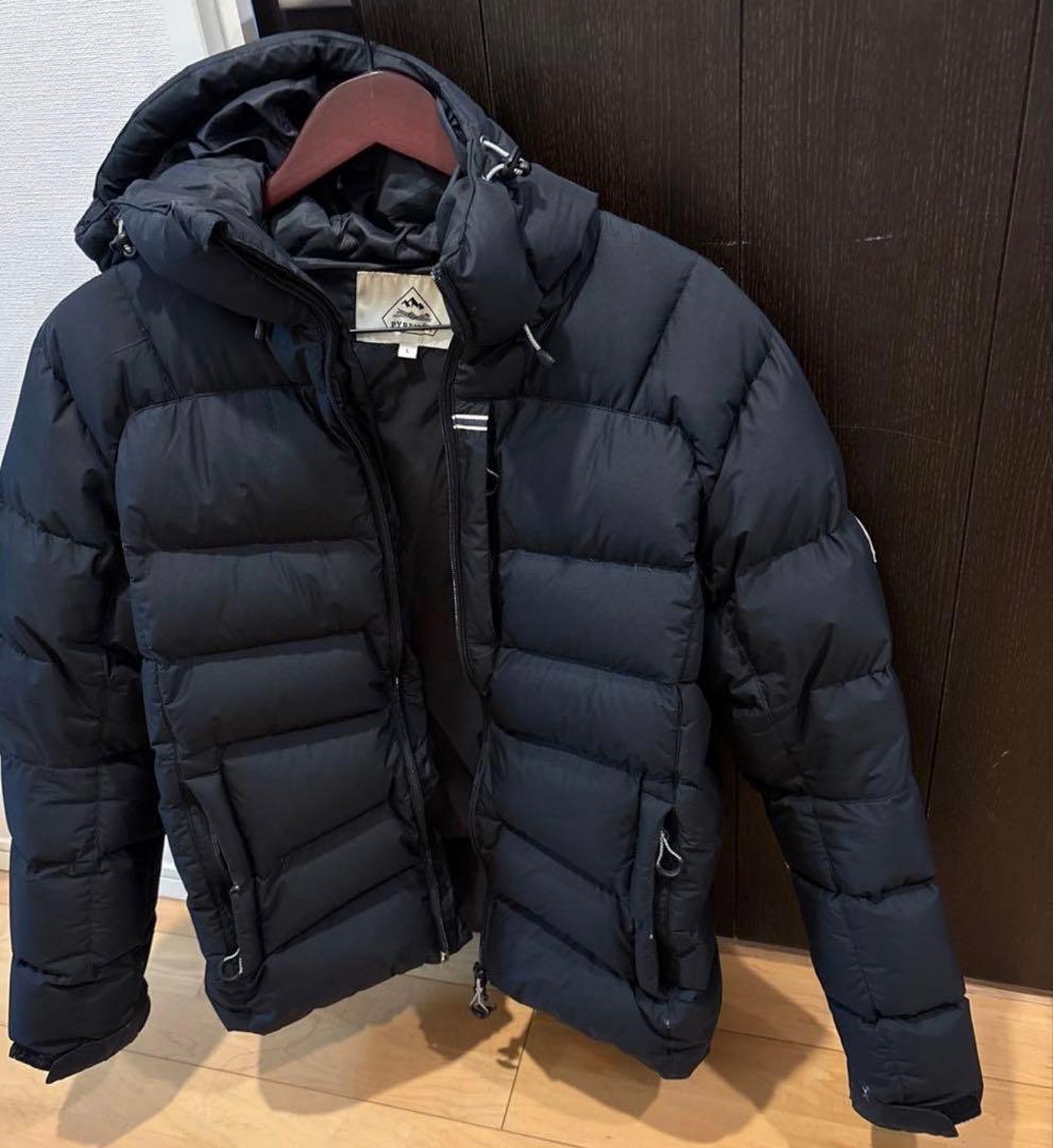 PYRENEX ハドソン　ダウンジャケット ブラック　フード付