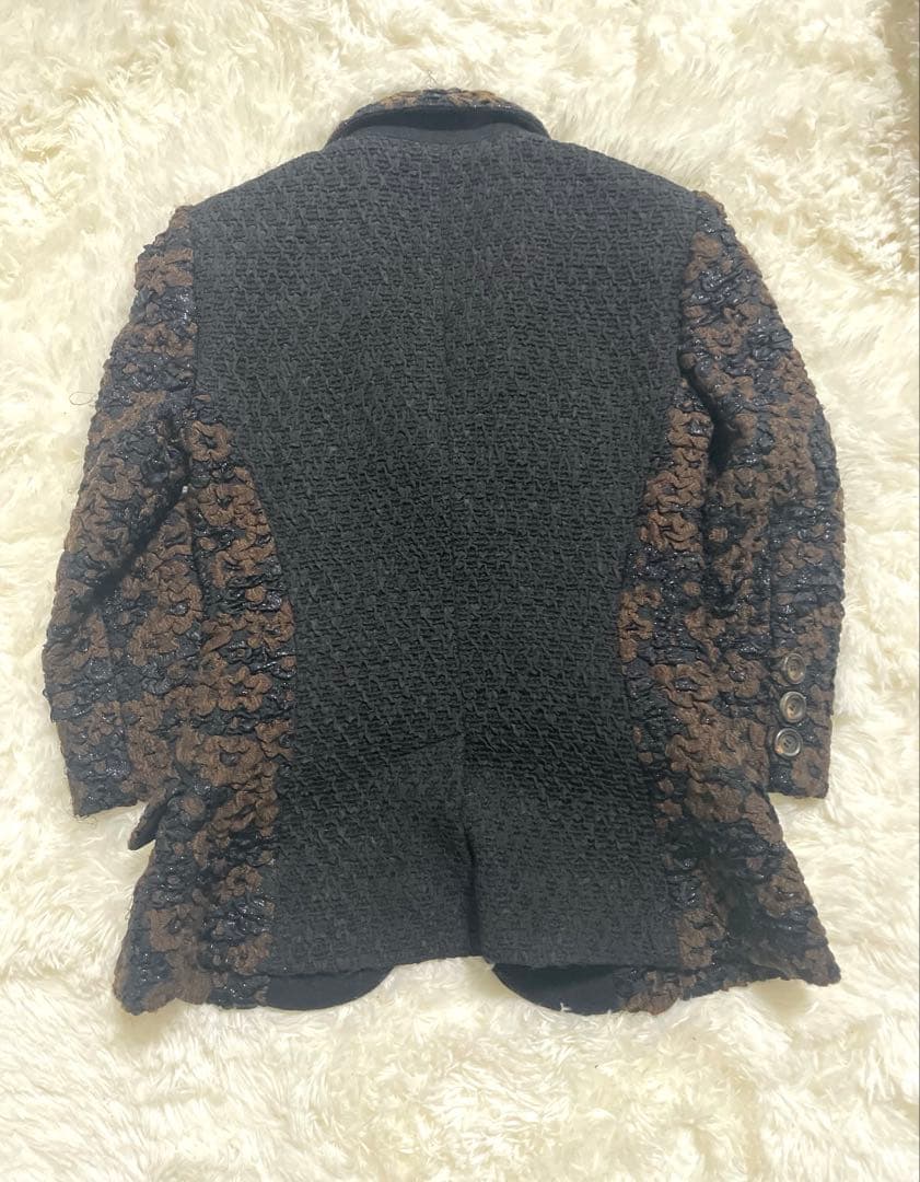 ルイヴィトン　ランウェイモデル　フラワー　ジャケット　34 1B