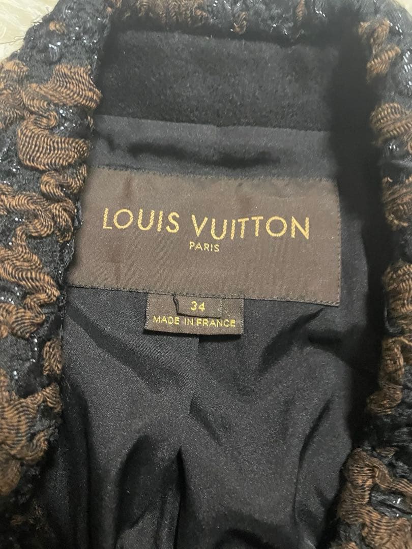 ルイヴィトン　ランウェイモデル　フラワー　ジャケット　34 1B