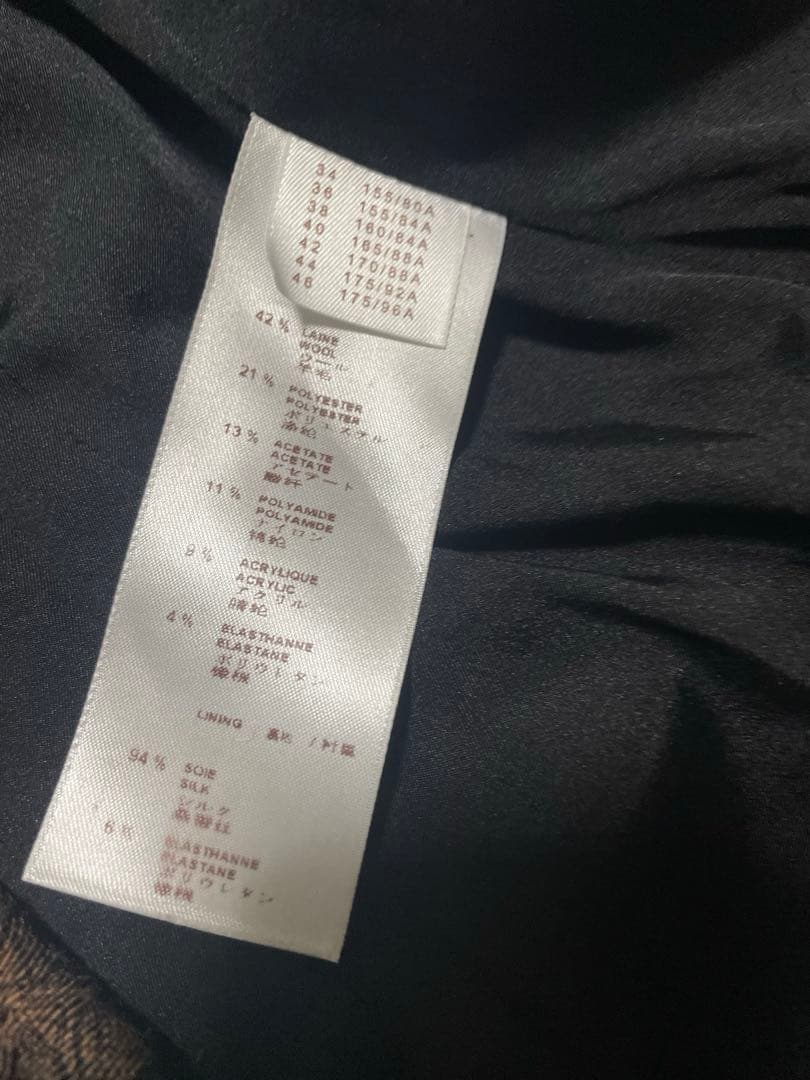 ルイヴィトン　ランウェイモデル　フラワー　ジャケット　34 1B