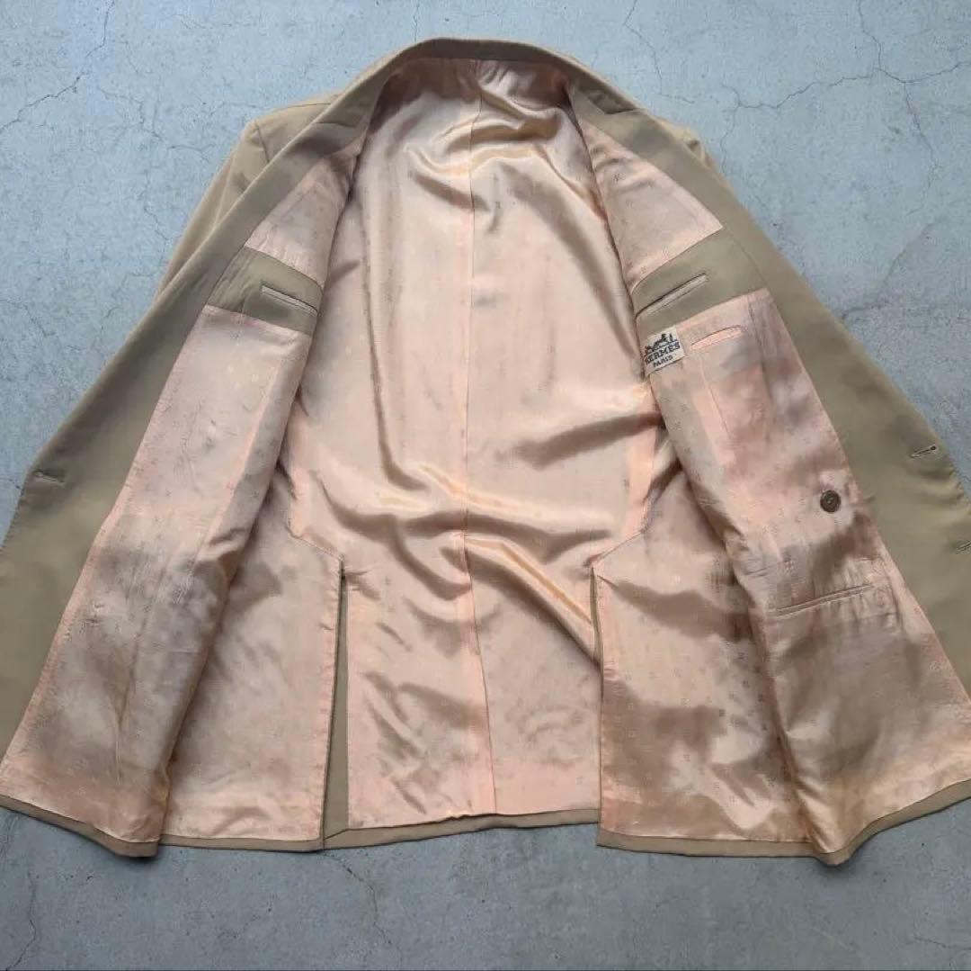 Bespokeの気配を纏う、80’s フランス製HERMESダブルジャケット