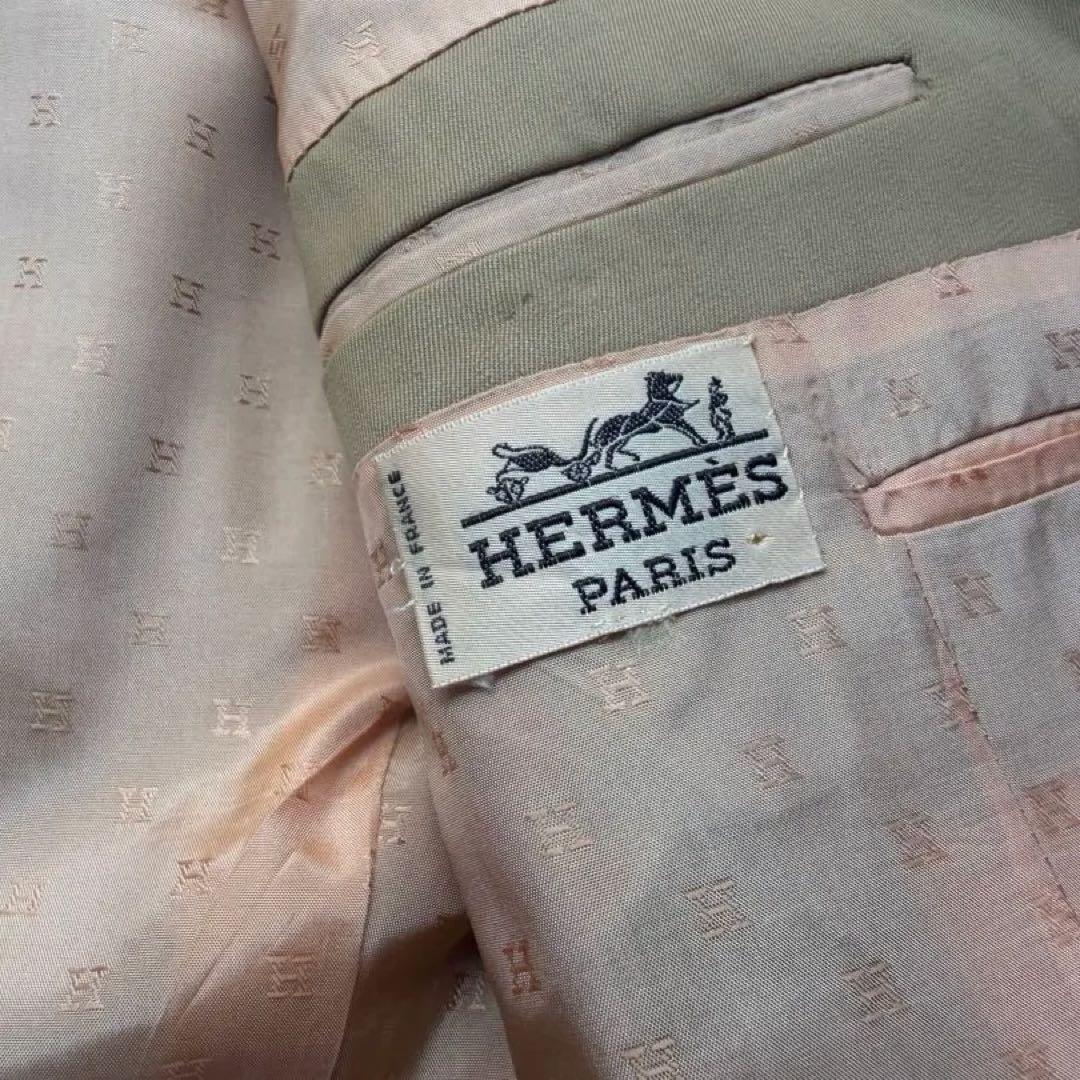 Bespokeの気配を纏う、80’s フランス製HERMESダブルジャケット