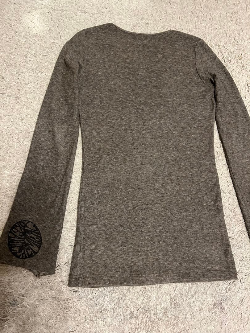 LGB ROASTED ROCK'N BEANS 長袖Tシャツ カーキ