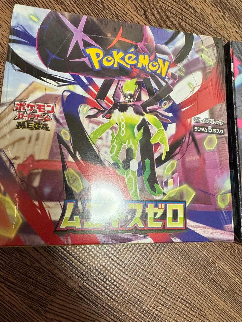 ポケモンカード　インフェルノX BOXシュリンク付き　ムニキスゼロ BOX