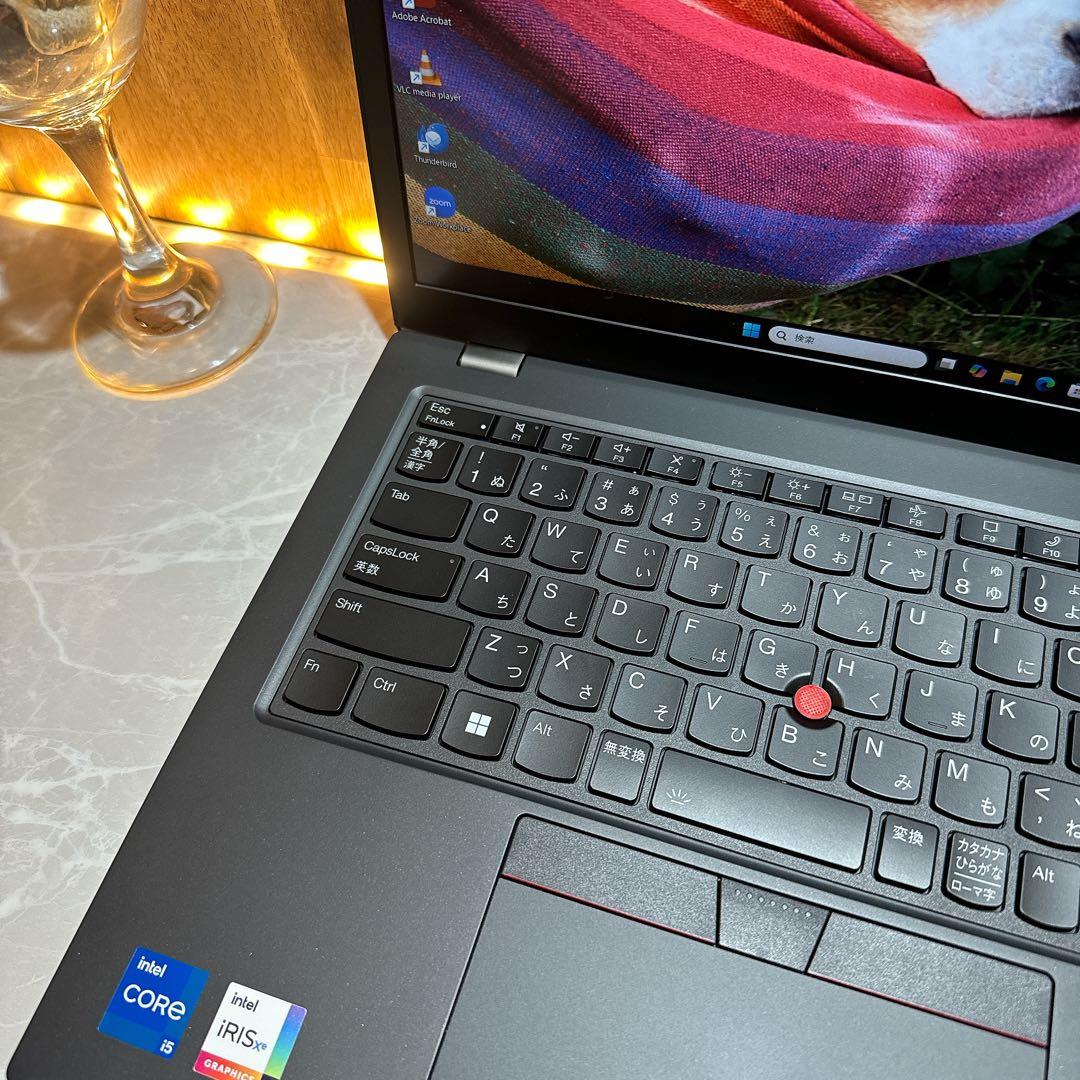 美品2023年モデル‼️ThinkPad L13☘i5第13世代☘ノートパソコン