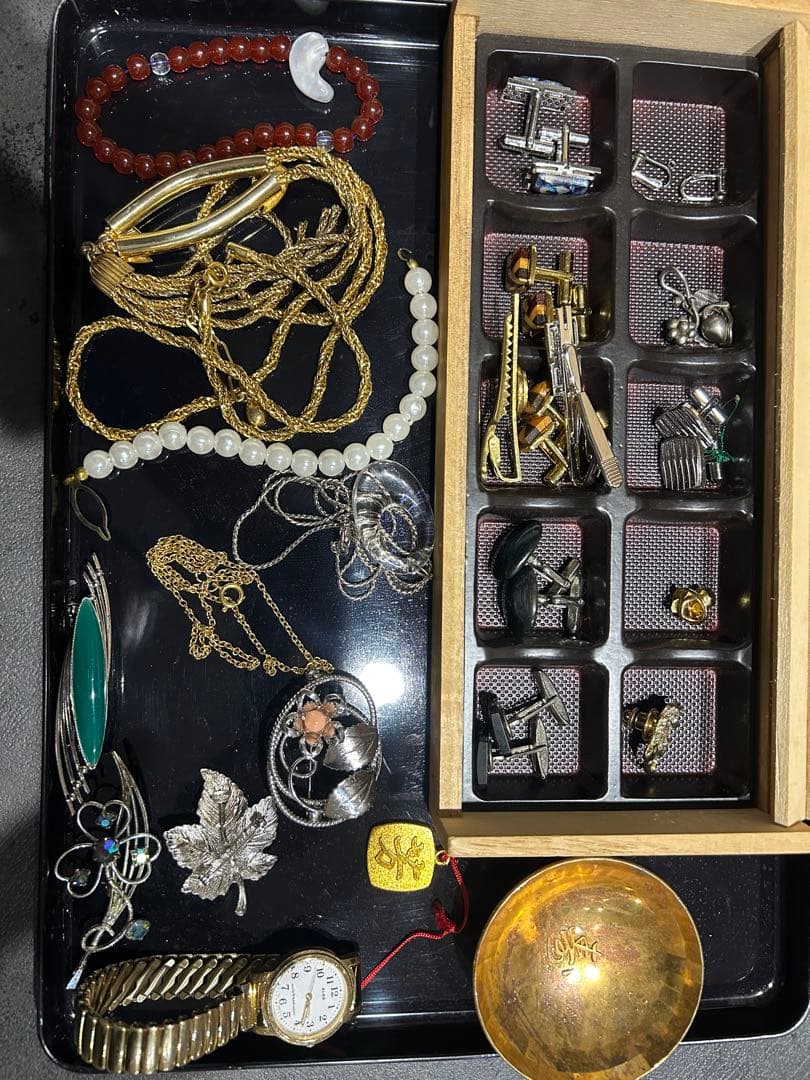 T*s様 K14WG刻印有 ヴィンテージ アクセサリーまとめ売り 腕時計 ネック