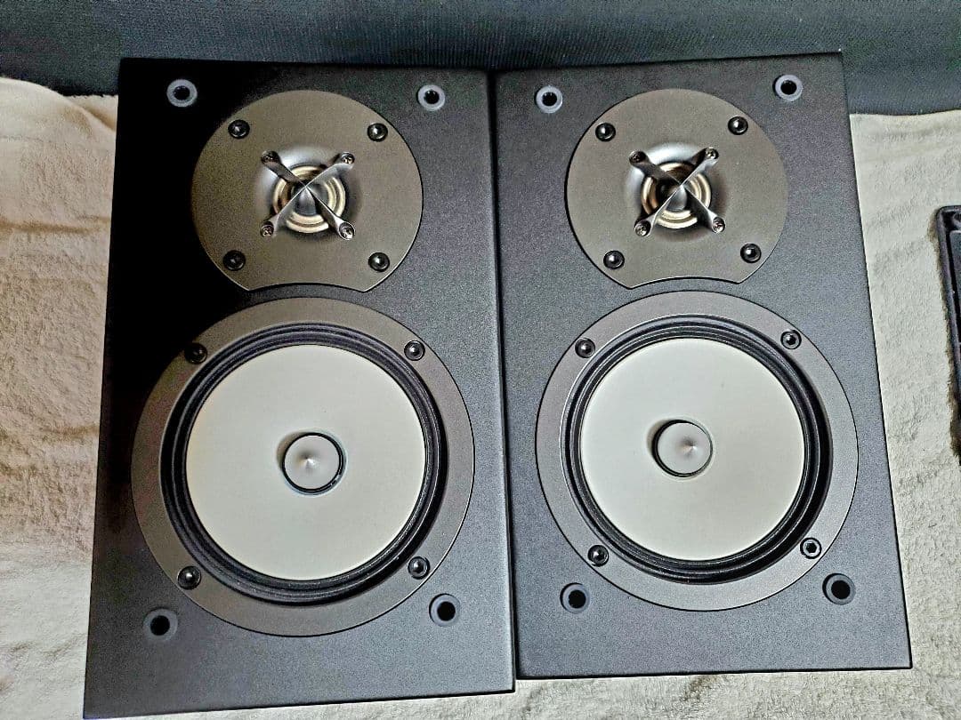 良品 元箱付き ONKYO D-175 ブラック ブックシェルフスピーカー