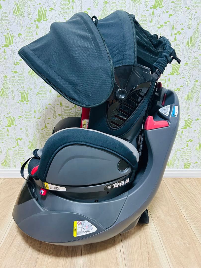 【美品】Aprica チャイルドシート ディアターンプラスプレミアム 新生児