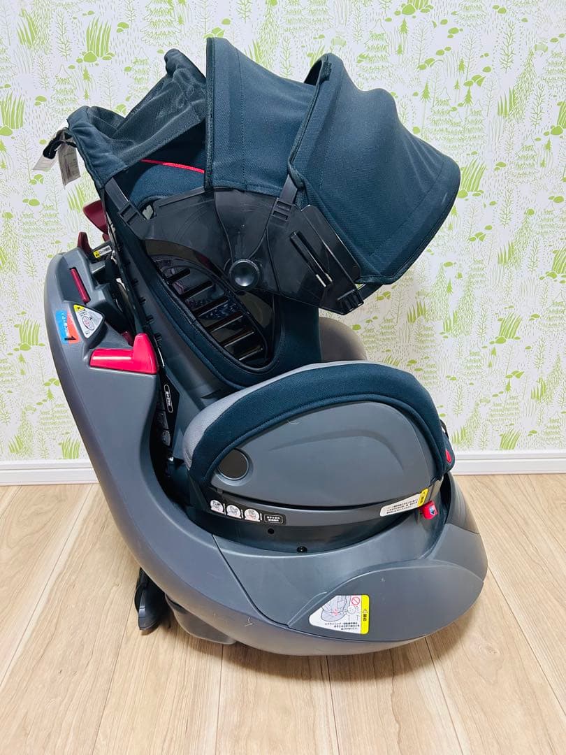 【美品】Aprica チャイルドシート ディアターンプラスプレミアム 新生児