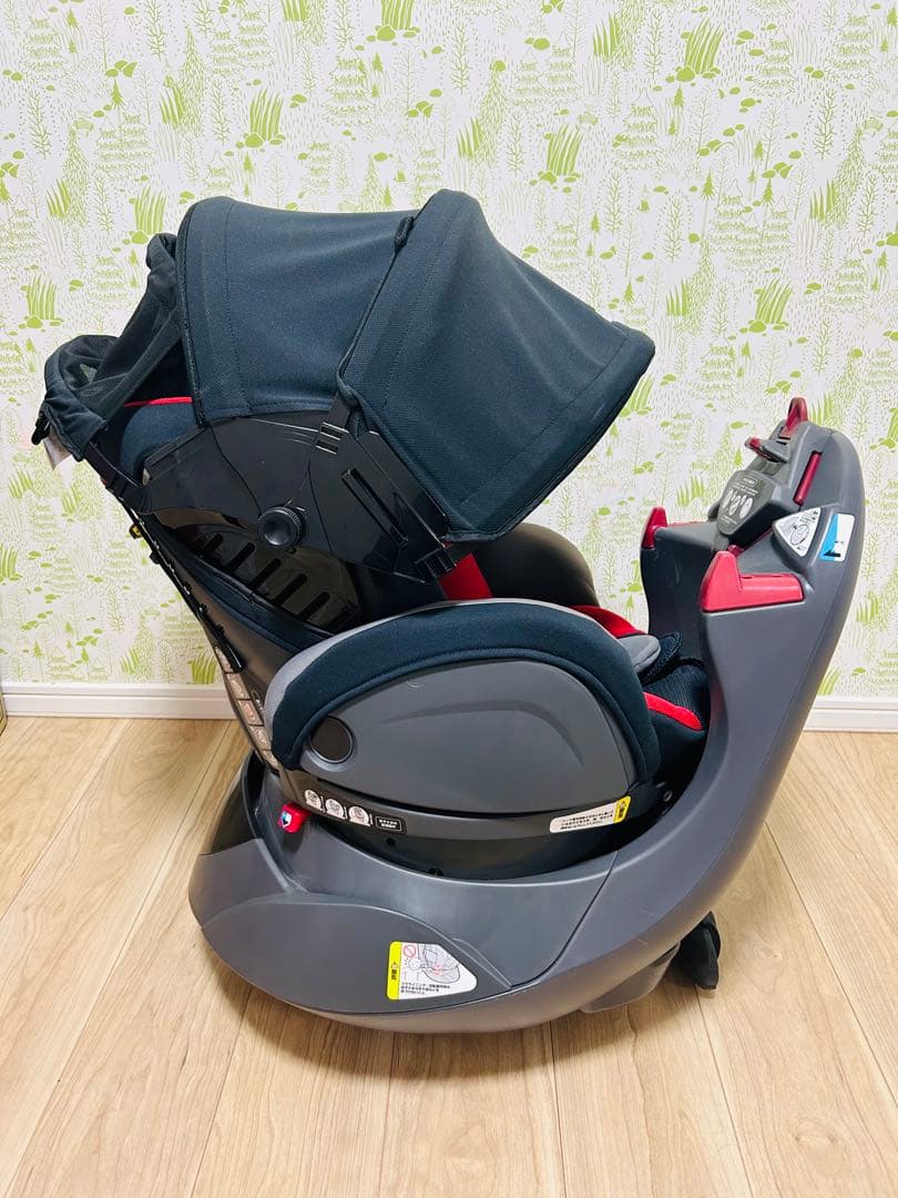 【美品】Aprica チャイルドシート ディアターンプラスプレミアム 新生児