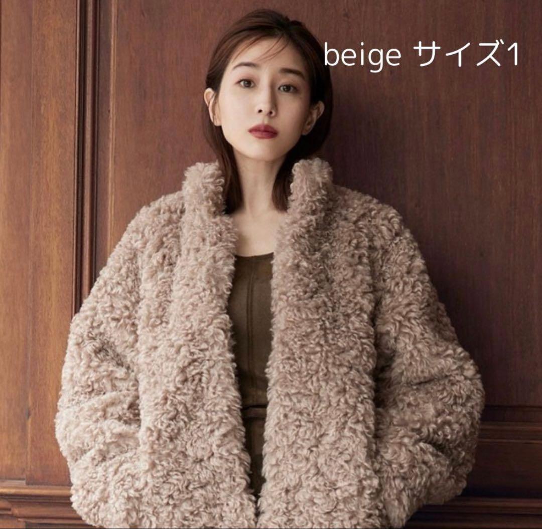 な*ん様 CLANE 田中みな実　CURL FUR SHORT COAT