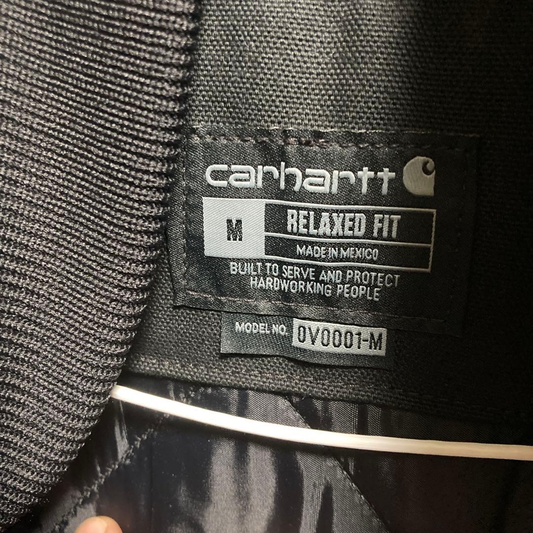 Carhartt ブラック リラックスフィット DV0001ベスト M