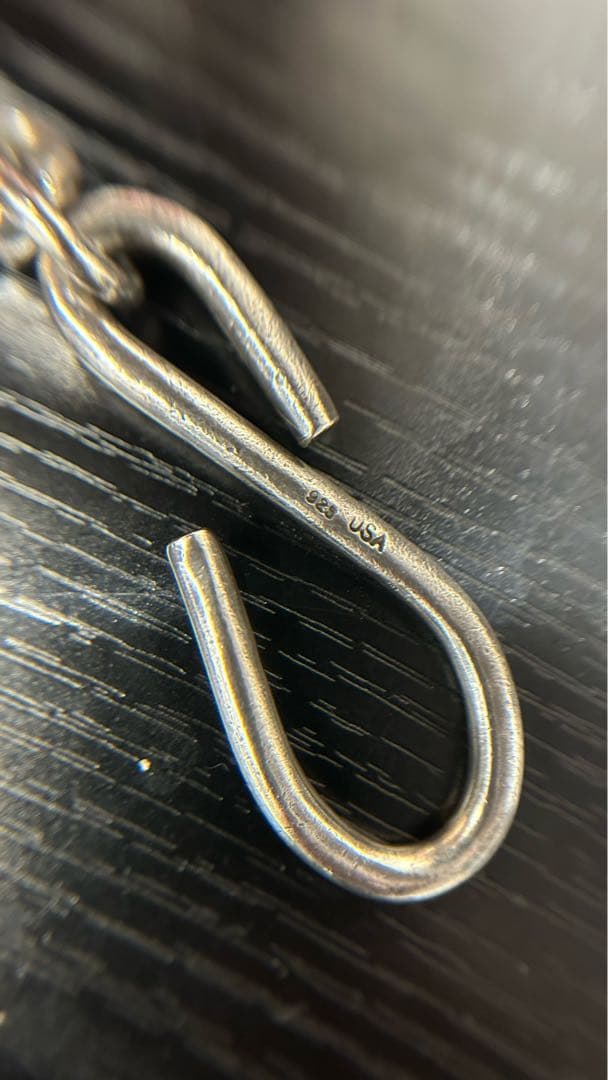 正規品テンダーロインウォレットチェーン中古品　シルバー925刻印ウォレット付属