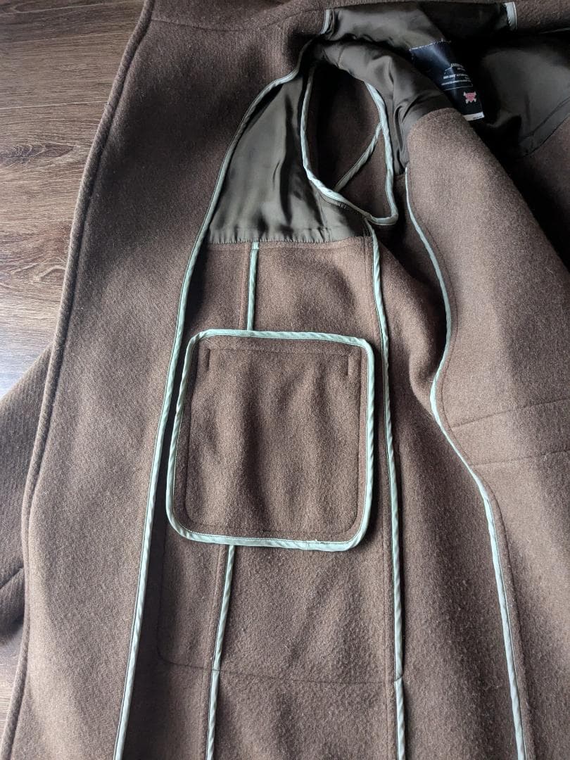 アンダーカバー 2001AW 厚手メルトン ダッフルコート D.A.V.F期