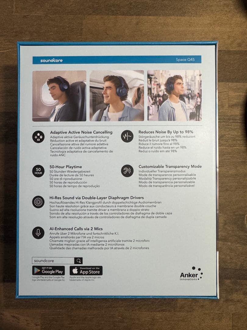 Anker soundcore SPACE Q45 ワイヤレスヘッドホン