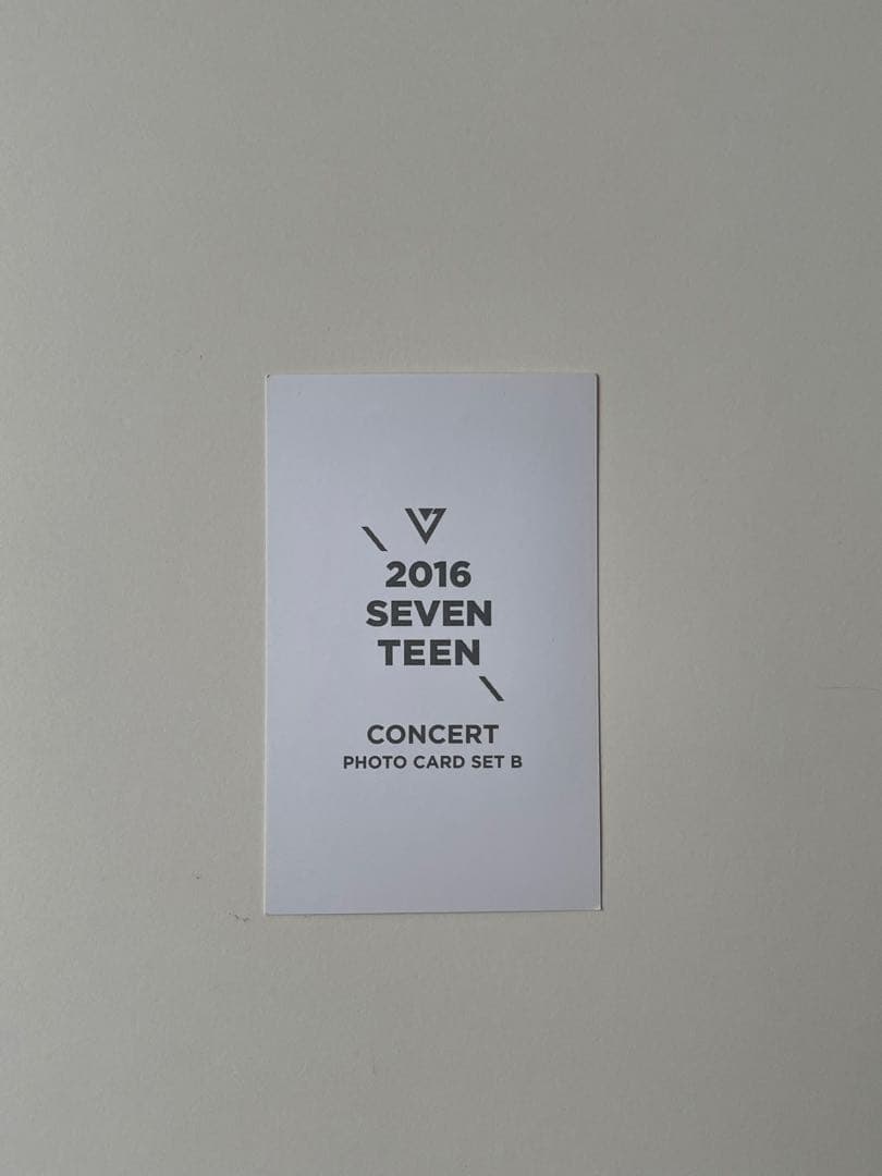 SEVENTEEN Shining Diamond 2016フォトカードセットB
