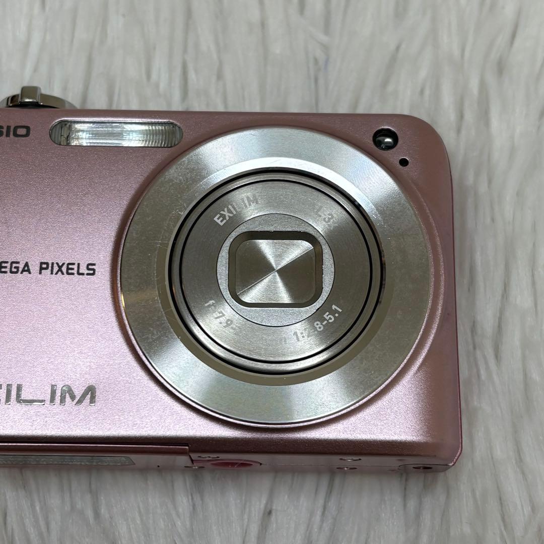 CASIO カメラ　EX-Z1080 充電器　説明書　ピンク コンデジ　可動品