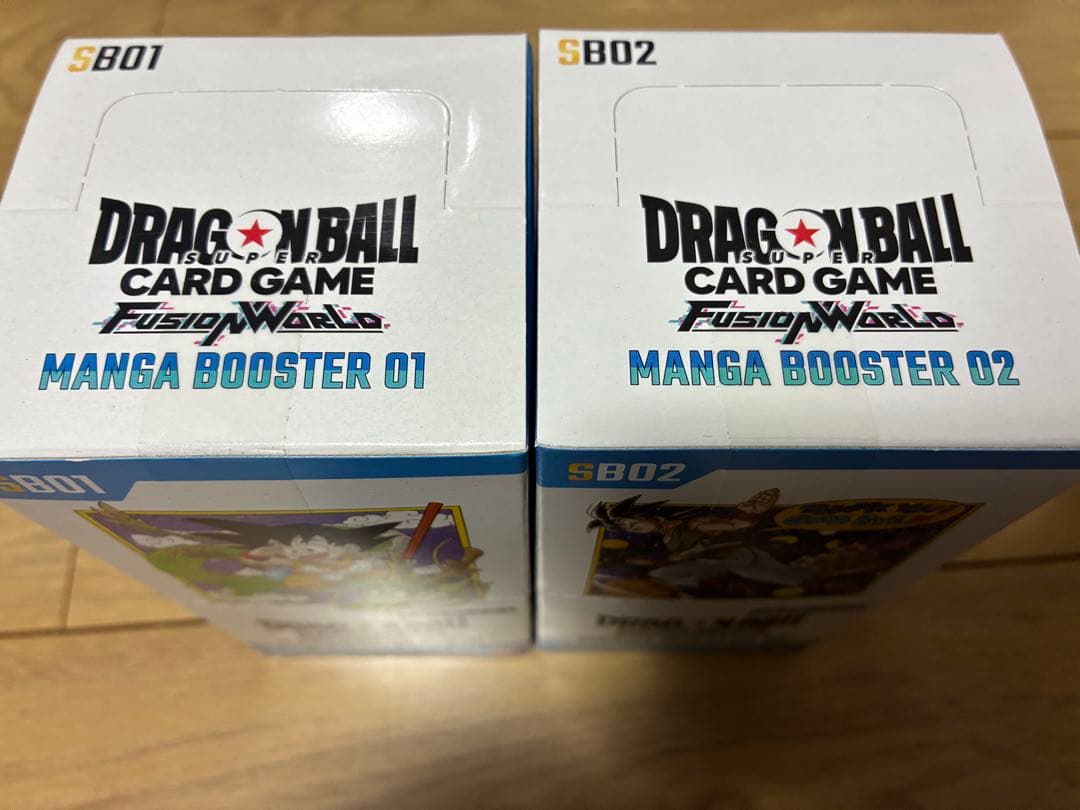マンガブースター01 02 BOX テープ付き