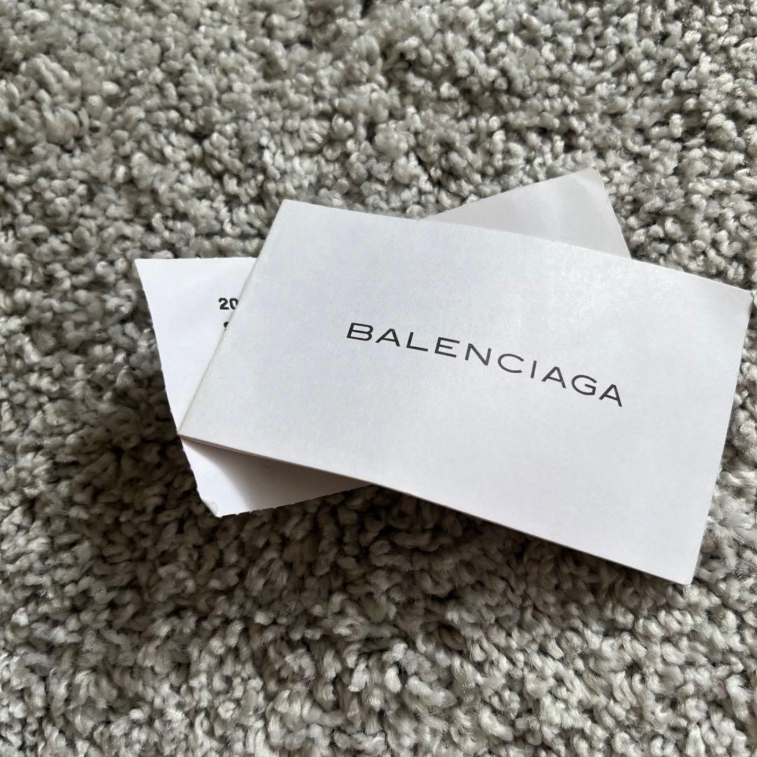 バレンシアガベージュ レザー ハンドバッグ