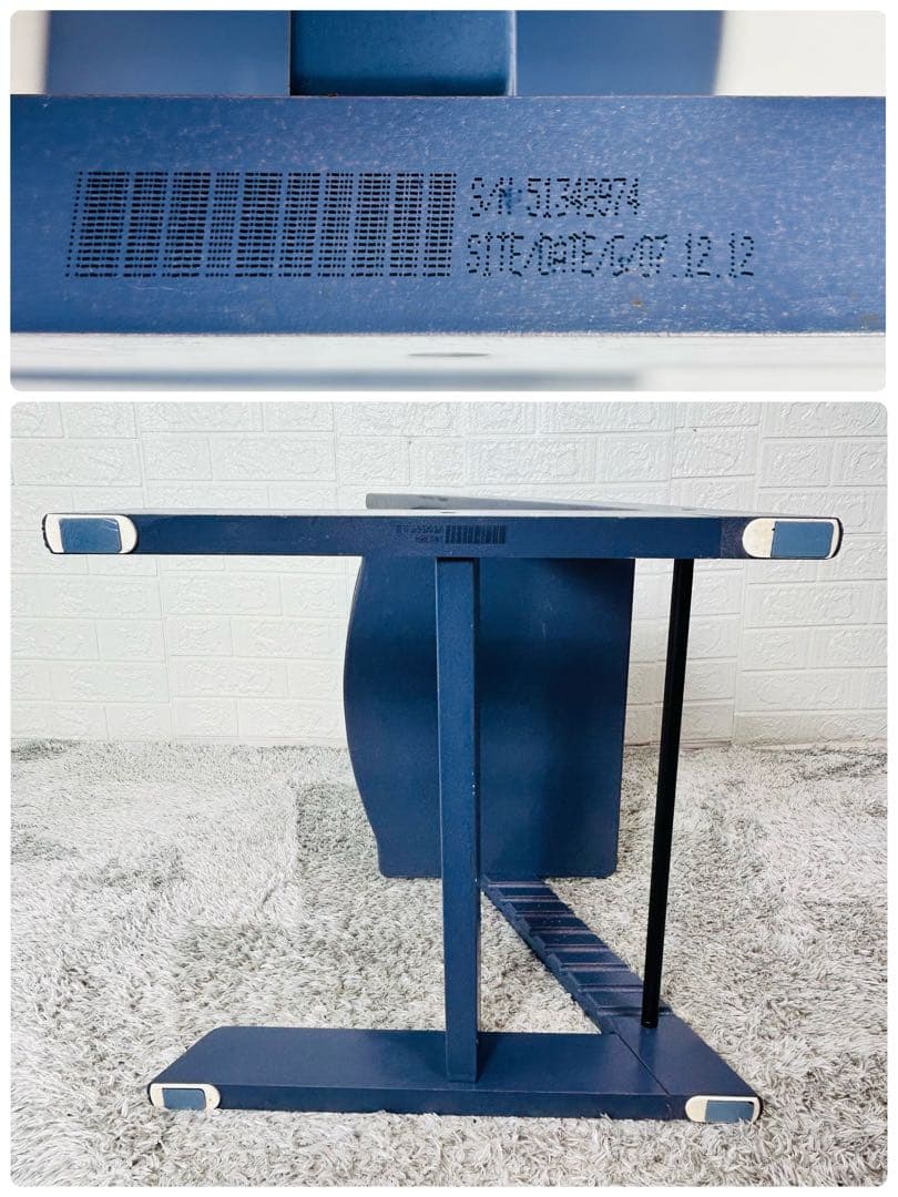 廃盤カラー　ストッケ　トリップトラップ　ダークブルー　ベビーセット付　S/N5