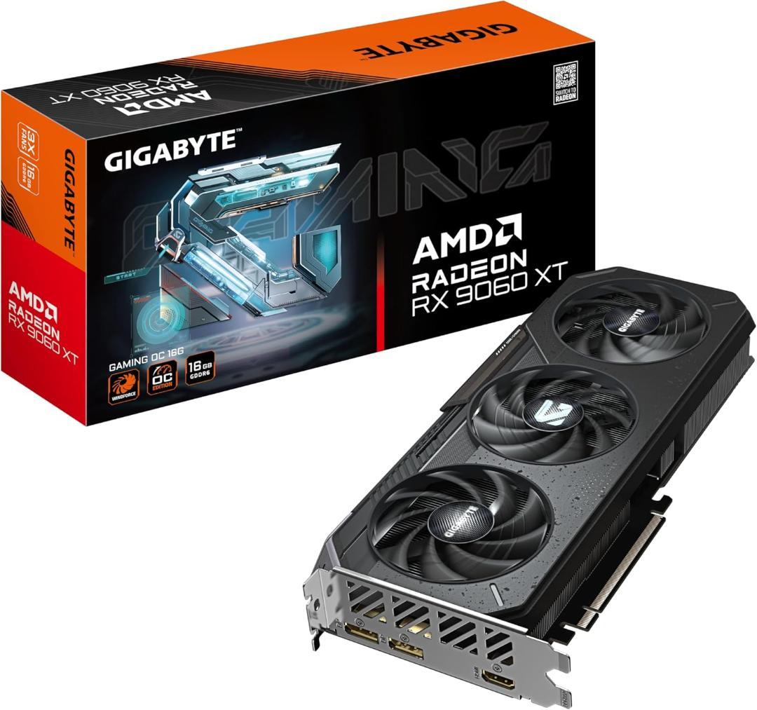 新品未開封 GIGABYTE Radeon RX9060XT 16GB