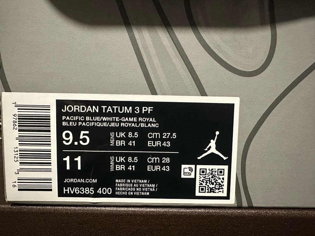 Nike Jordan Tatum 3 PF 27.5 テイタム3 新品未使用