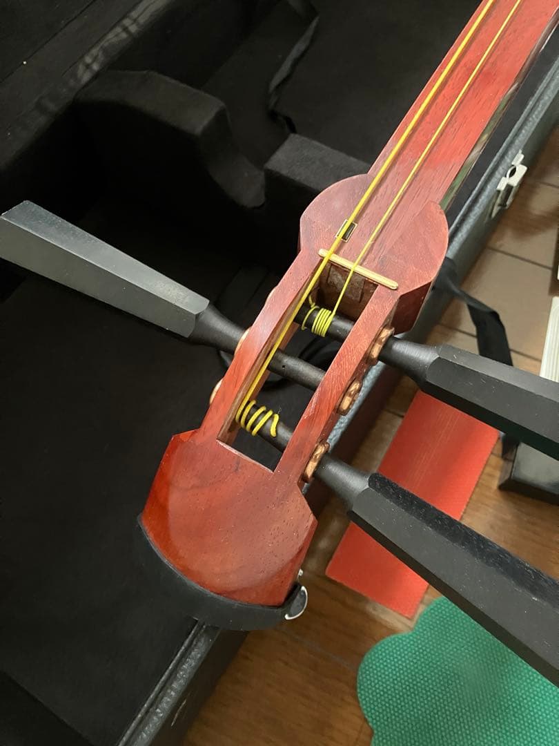 津軽三味線　左利き用　にちわ楽器製　合皮