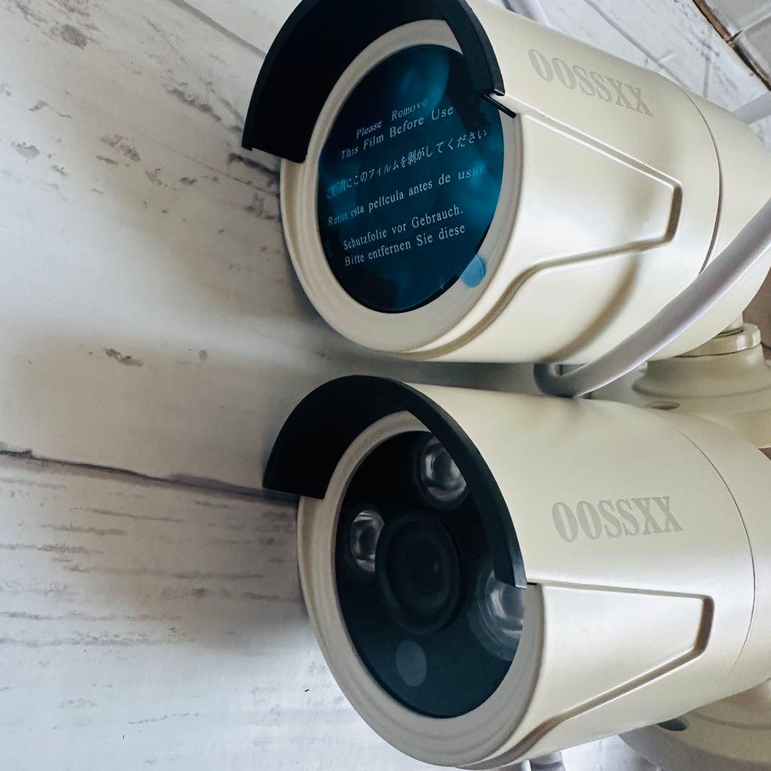 未使用 oossxx 防犯カメラ カメラ2台