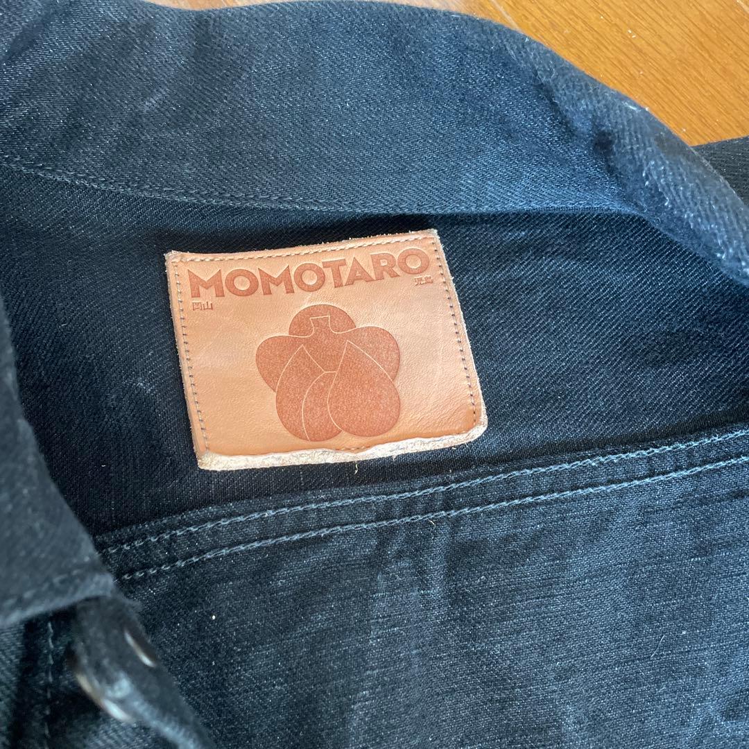 MOMOTARO ブラックデニムジャケット　セカンド