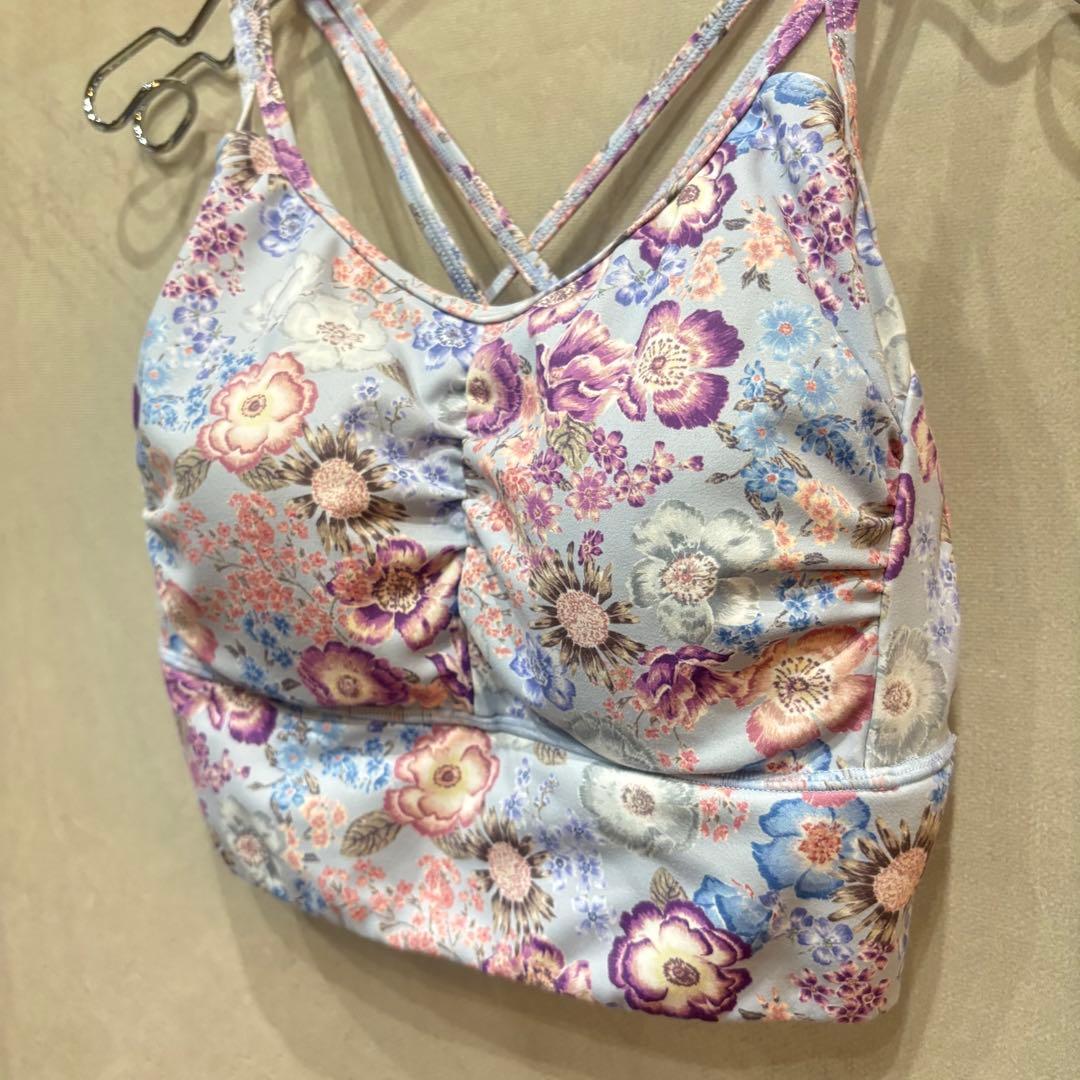 美品 SUKALA スカーラ エンブロイダリープリント ブラトップ&レギンス M