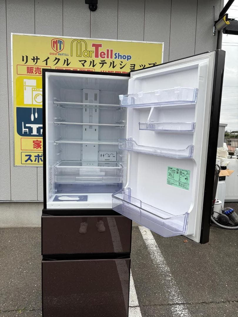 MITSUBISHI 冷蔵庫 MR-CG37E-T 365L 2019年製