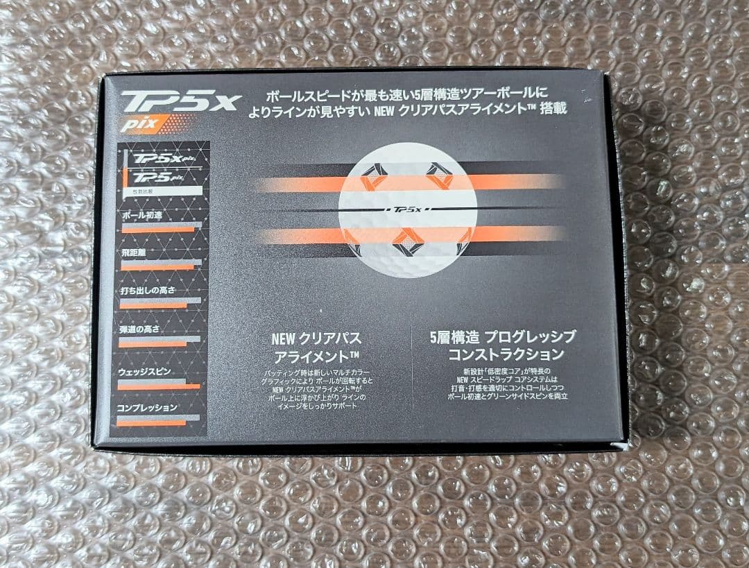 新品　テーラーメイド TP5x pix ホワイト 2024年モデル 3ダース