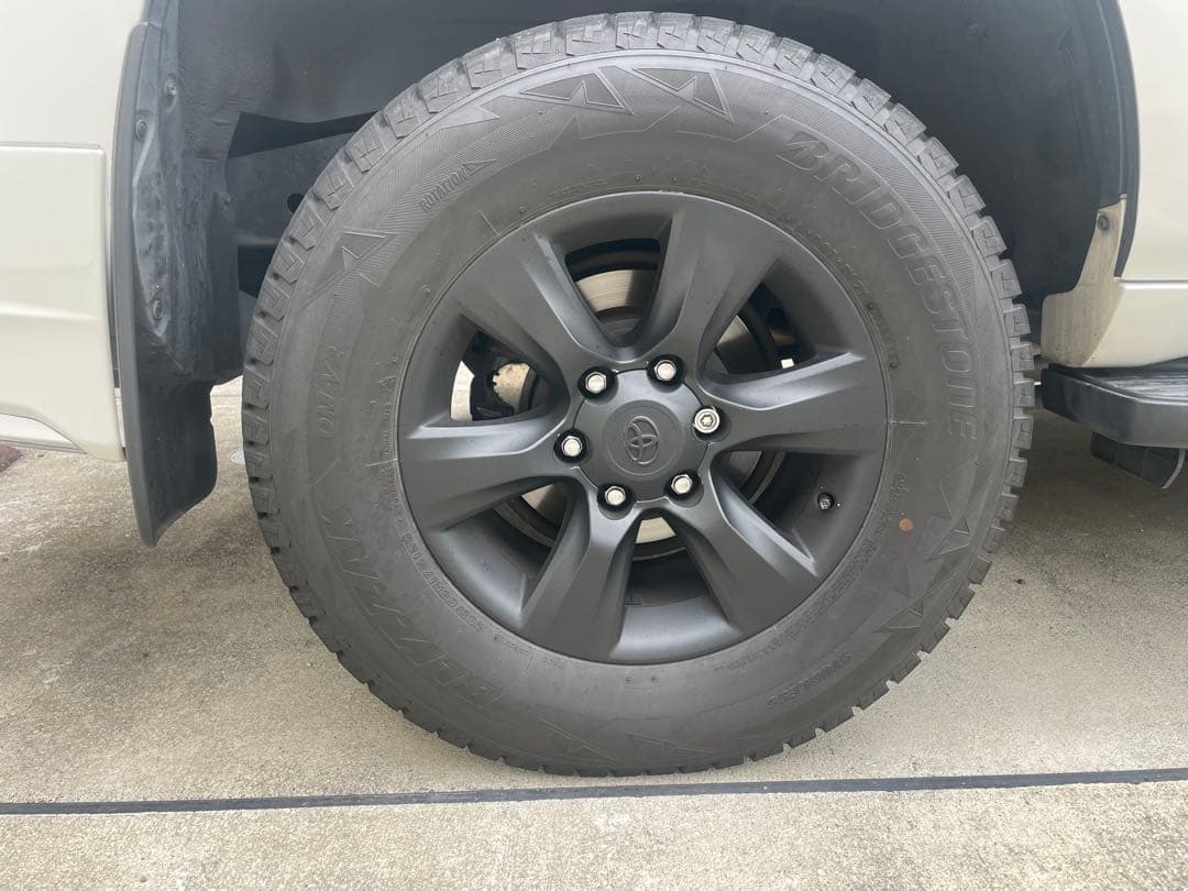 ランドクルーザー プラド 純正17インチ ブリヂストンブリザックDM-V2