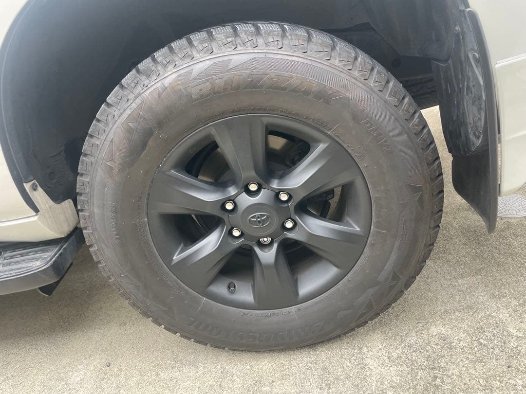 ランドクルーザー プラド 純正17インチ ブリヂストンブリザックDM-V2