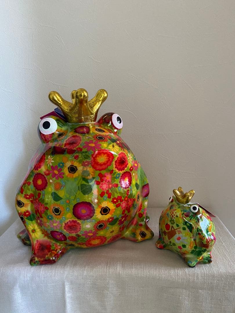 Pomme pidou ポンピドゥ ✳︎かえる貯金箱(L)