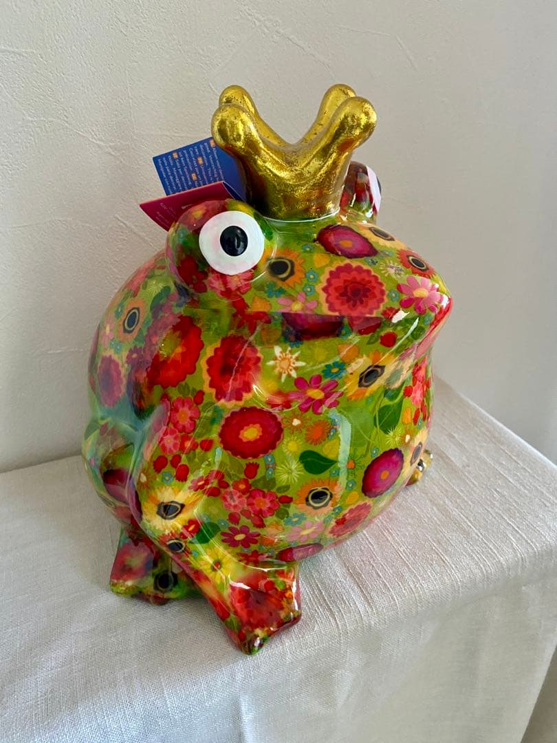 Pomme pidou ポンピドゥ ✳︎かえる貯金箱(L)