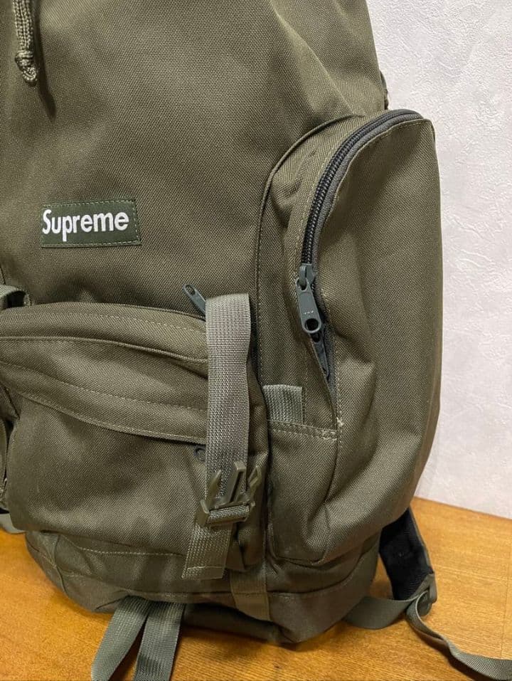 SUPREME 03SS ボックスロゴ バックパック カーキ