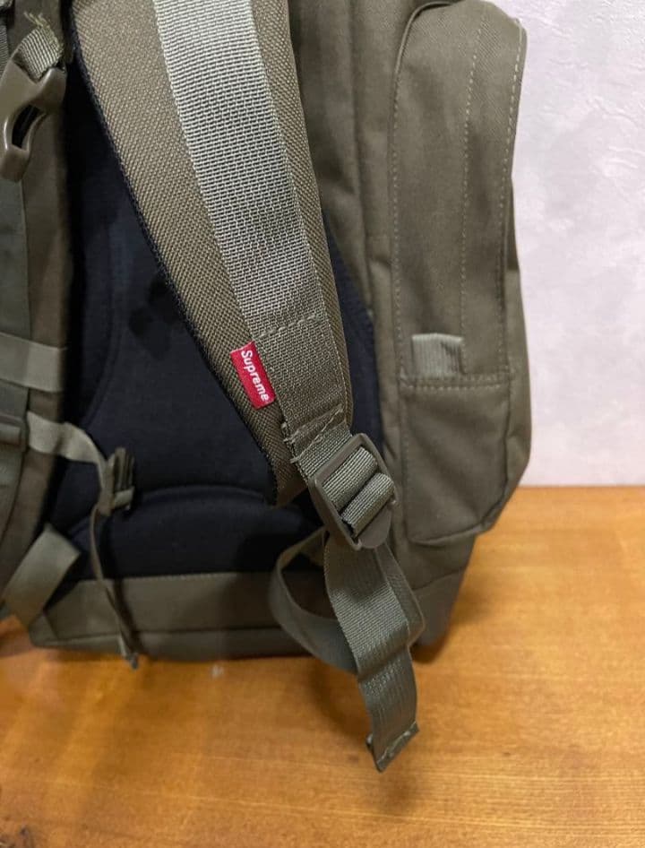 SUPREME 03SS ボックスロゴ バックパック カーキ