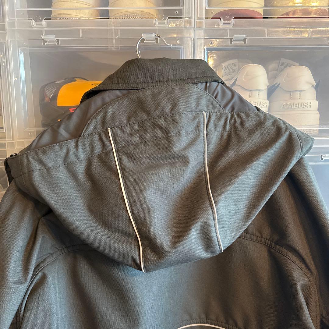 【美品】VALENTINO ミリタリージャケット グレー カーキ アウター