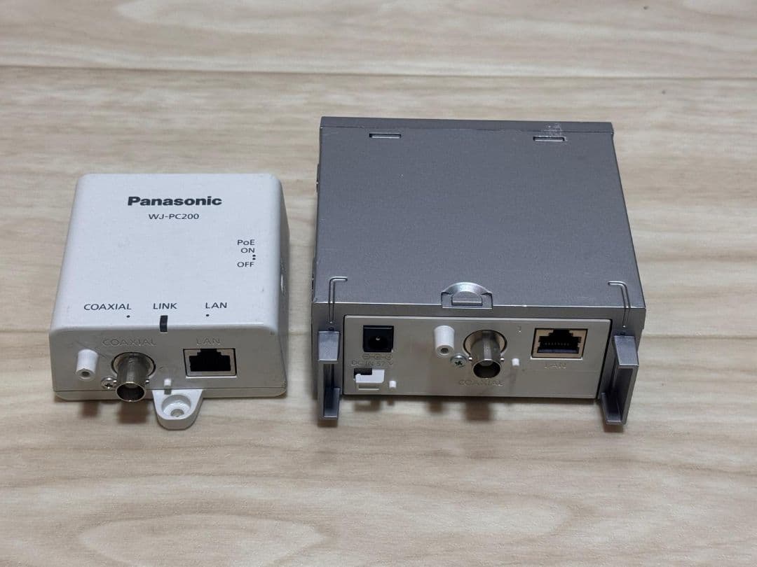 Panasonic WJ-PR201、WJ-PC200 コンバーター動作確認済み