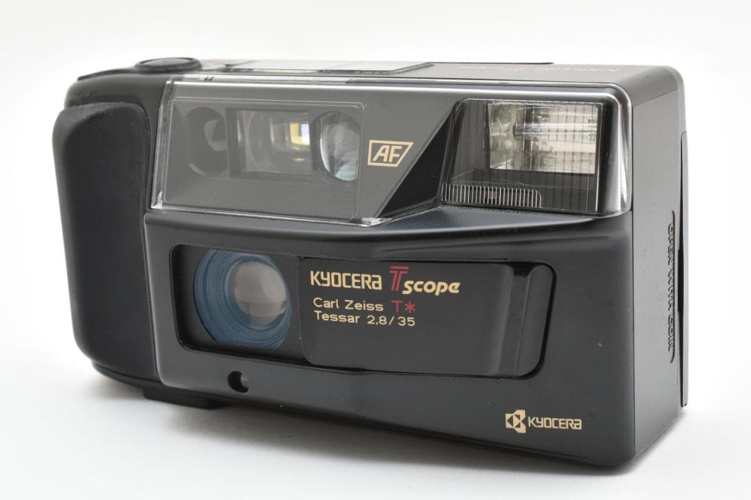 美品 KYOCERA T scope Carl Zeiss フィルムカメラ