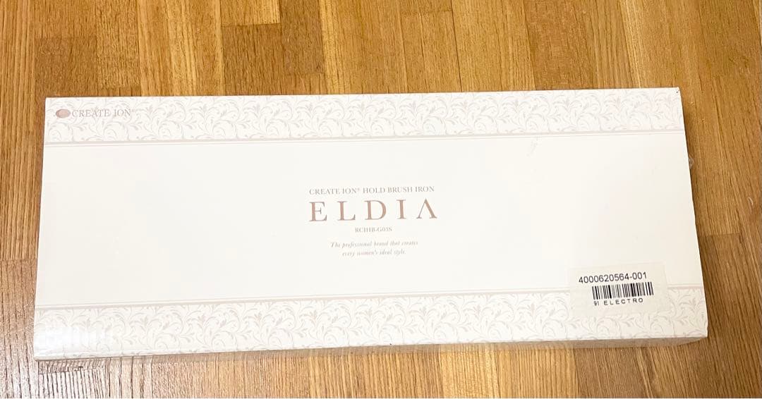 新品未使用★クレイツ　ホールドブラシアイロン　エルディアポータブル　海外兼用