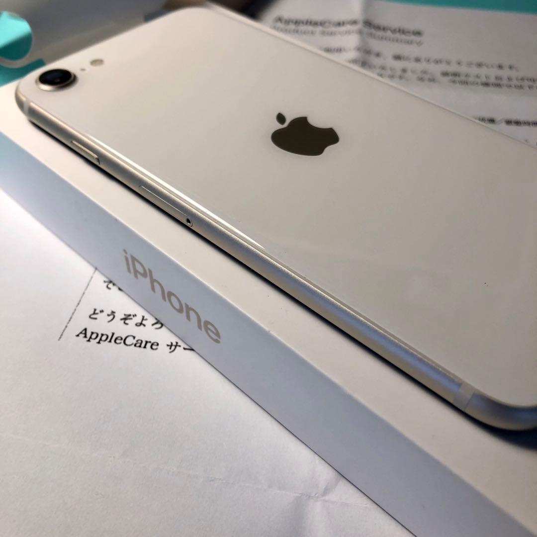 【純正バッテリー残量100%】iPhone SE3 128G スターライト 白