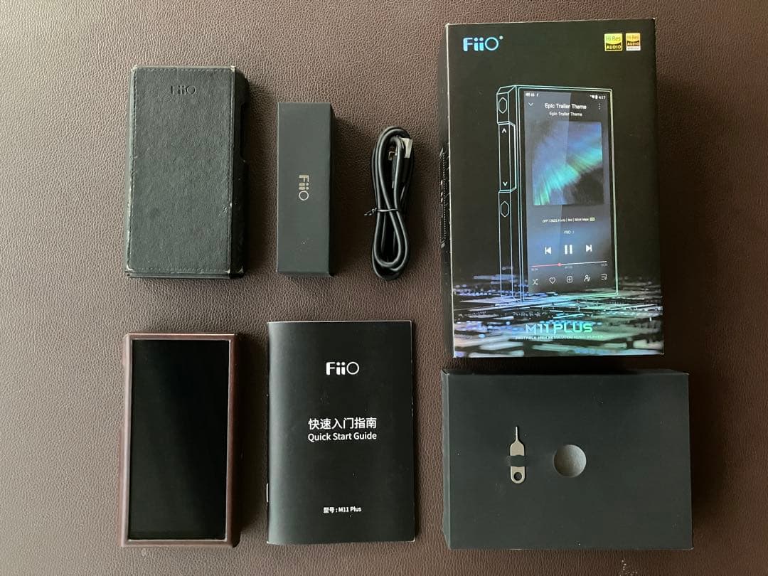 FiiO M11 PLUS ESS 【美品】【DAP】レザーケース付き