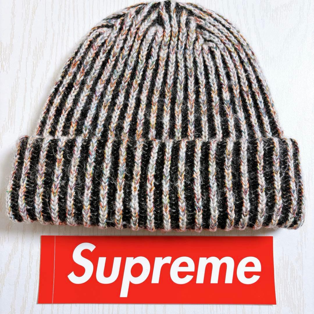 Supreme ニット帽　ビーニー　ウール素材　シュプリーム　ユニセックス