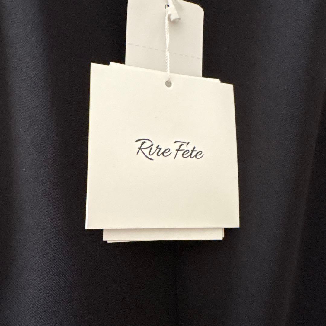 Rire Fete ビジューベルトチュールドレス