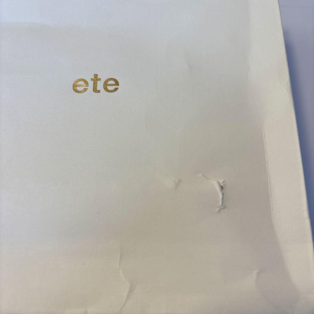 ゆ*き様 ete K10MPG ダイヤモンド ホースシュー ネックレス　ピンクゴ