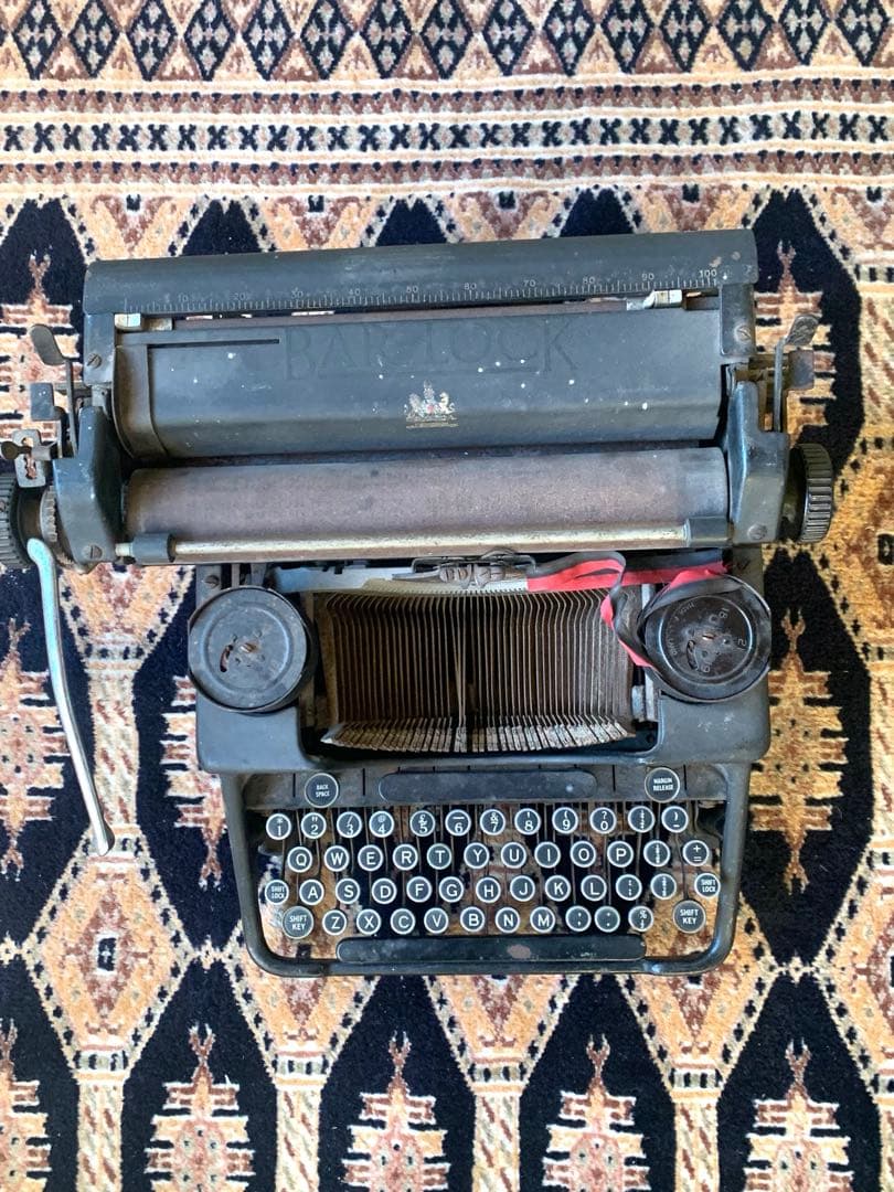 イギリス　アンティーク　40s50s タイプライター
