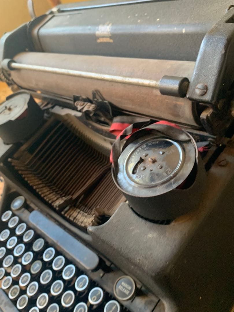 イギリス　アンティーク　40s50s タイプライター