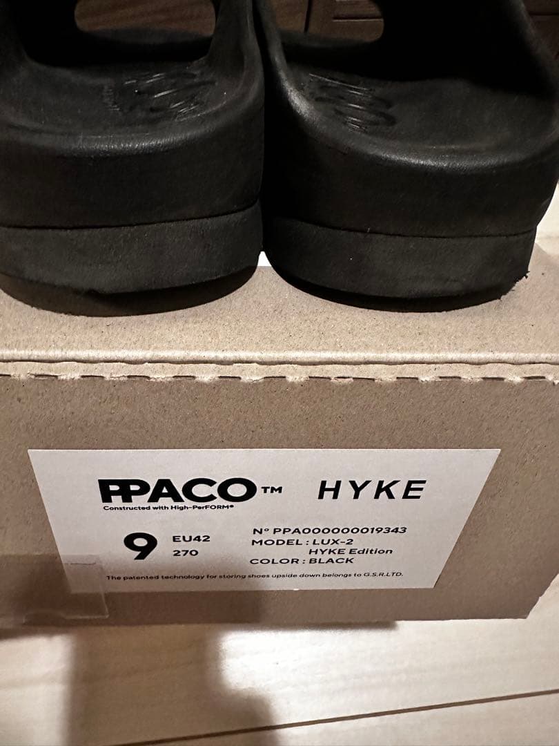 PPACO × HYKE LUX-2 HYKE Edition 27cm パコ